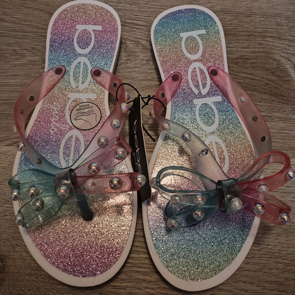 Girls Bebe Sandals